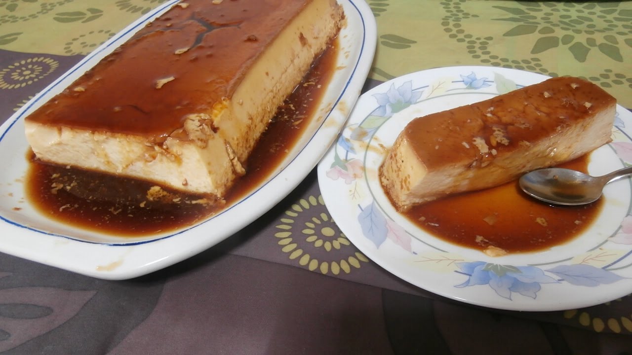 Flan casero, el de toda la vida, pero el mejor.