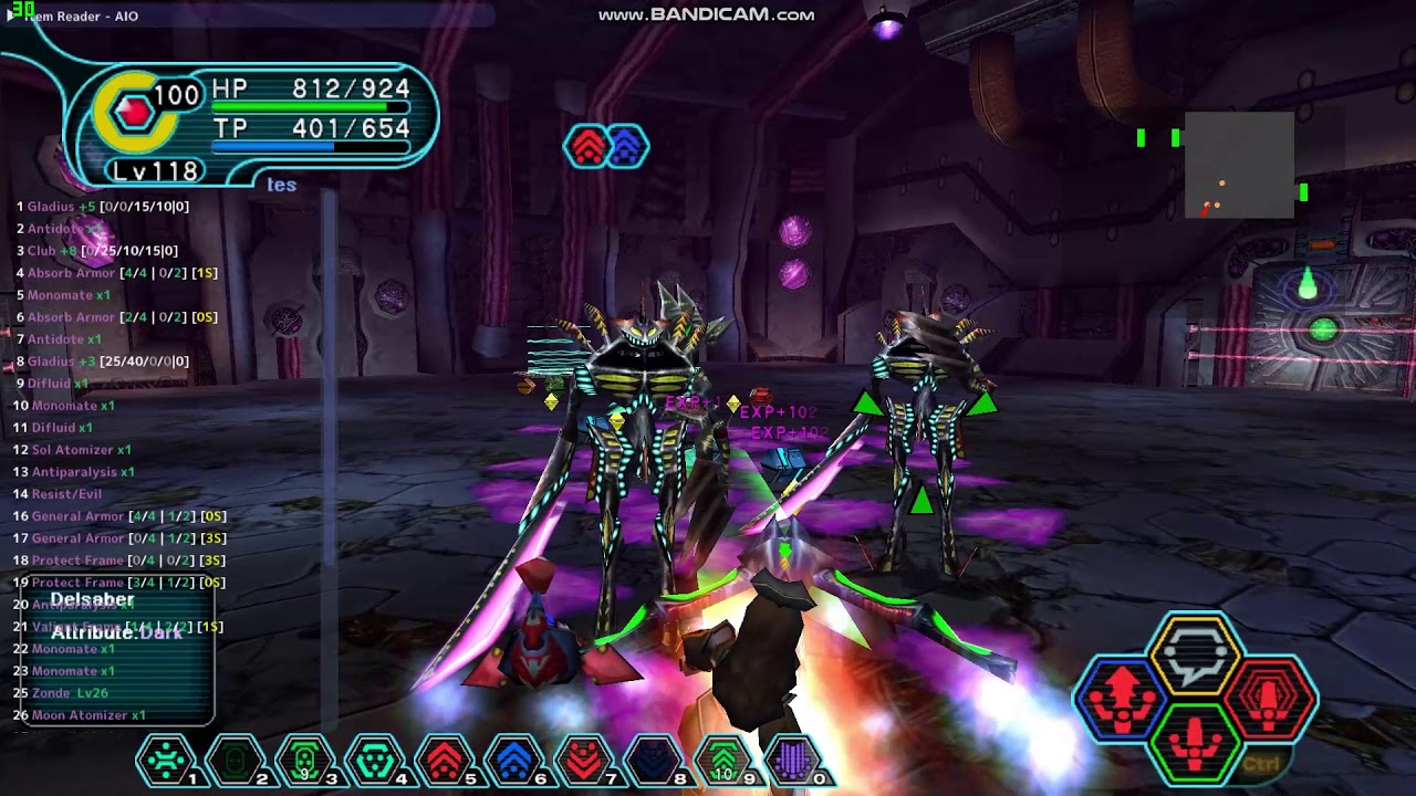 Phantasy Star Online (Blue Burst) - Secret Room