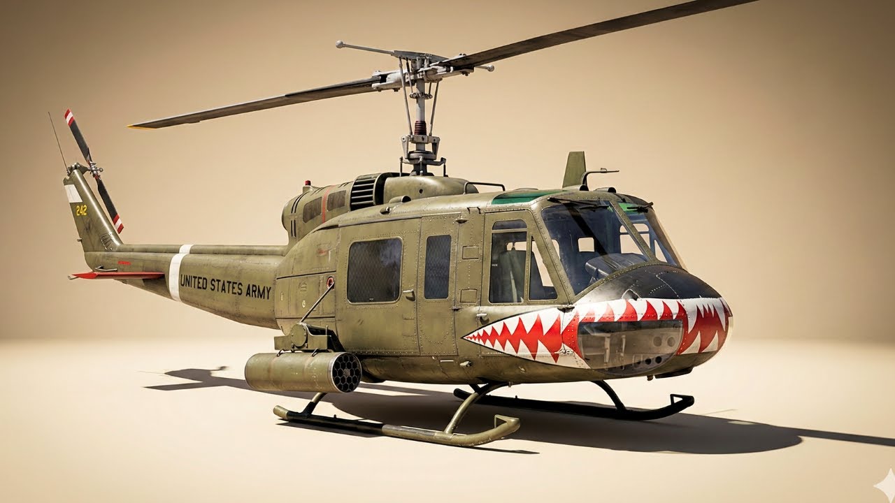 Все американские вертолеты, использовавшиеся во Вьетнамской войне.