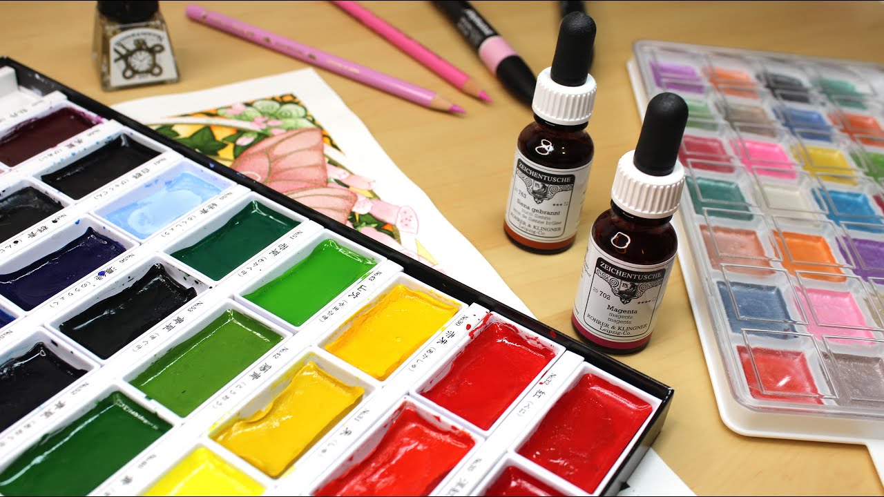 7 Mediums pour 1 Dessin !