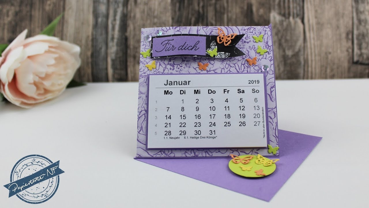Anleiutng #282: MUF 2.2: Monatsumfrage-Projekt / Aufstellkalender