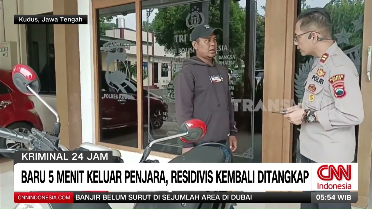 Baru 5 Menit Keluar Penjara, Residivis Kembali Ditangkap | REDAKSI PAGI (24/04/24)
