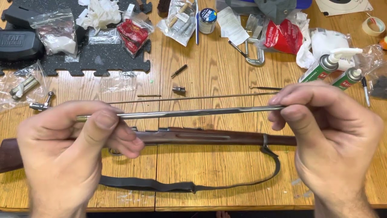Why doesn’t the M96 Swedish Mauser cleaning rod fit in the barrel? (It does)