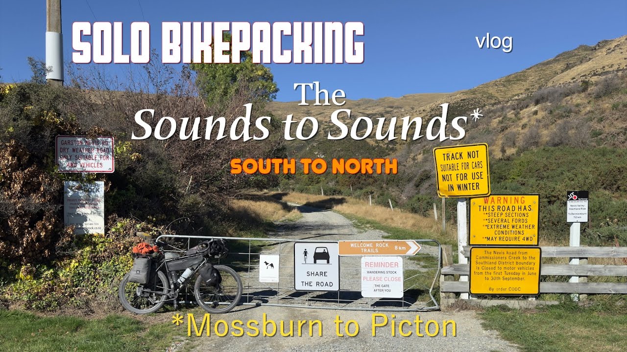 Bikepacking New Zealand's Sounds to Sound northbound - a vlog 