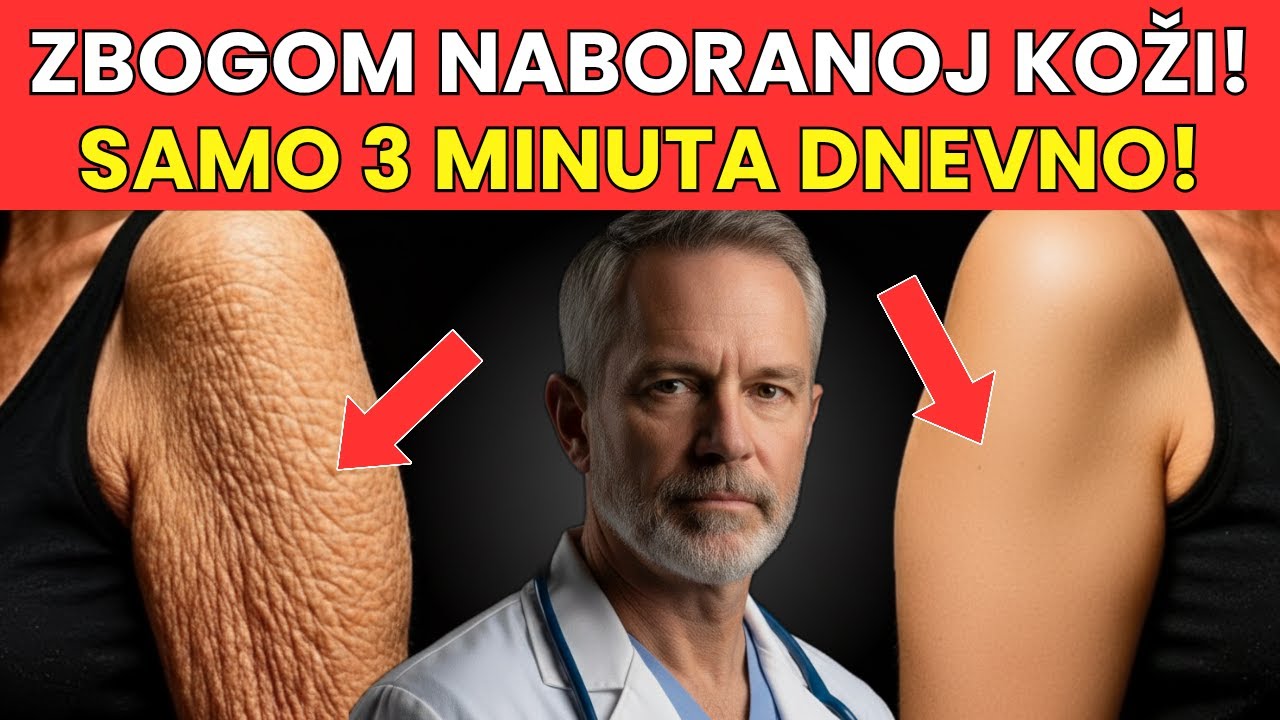 Stariji, molim vas! Samo 3 minuta da zategnete kožu &ndash; i zaista deluje!
