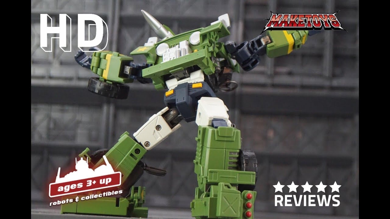 Maketoys MTRM-02N GUNDOG ガンドッグ Transformers Masterpiece HOUND Review