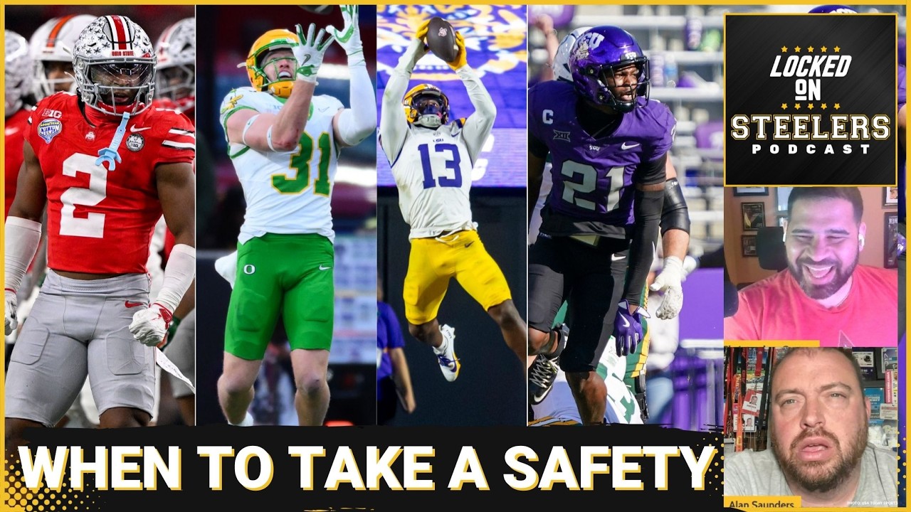 Steelers Need a Superstar Safety in Strong Draft Class? | Caleb Downs, Dillon Thieneman, Top Options