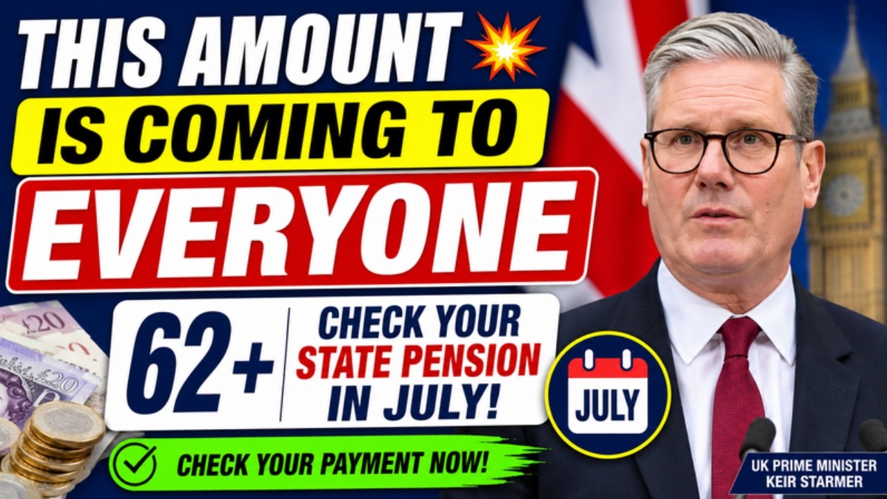 💥 July State Pension Update: Everyone Aged 62+ Should Check This Payment Amount!