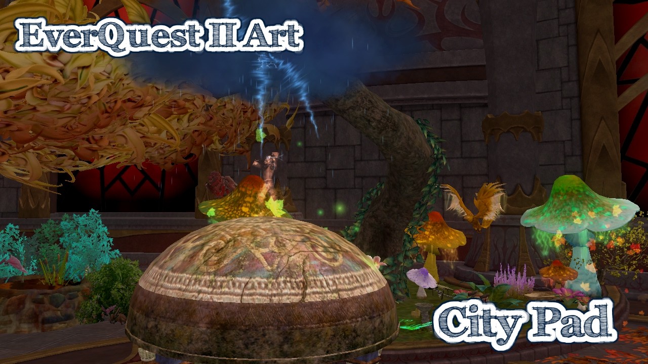 EverQuest II Art: Bumblebeee ~ City Pad