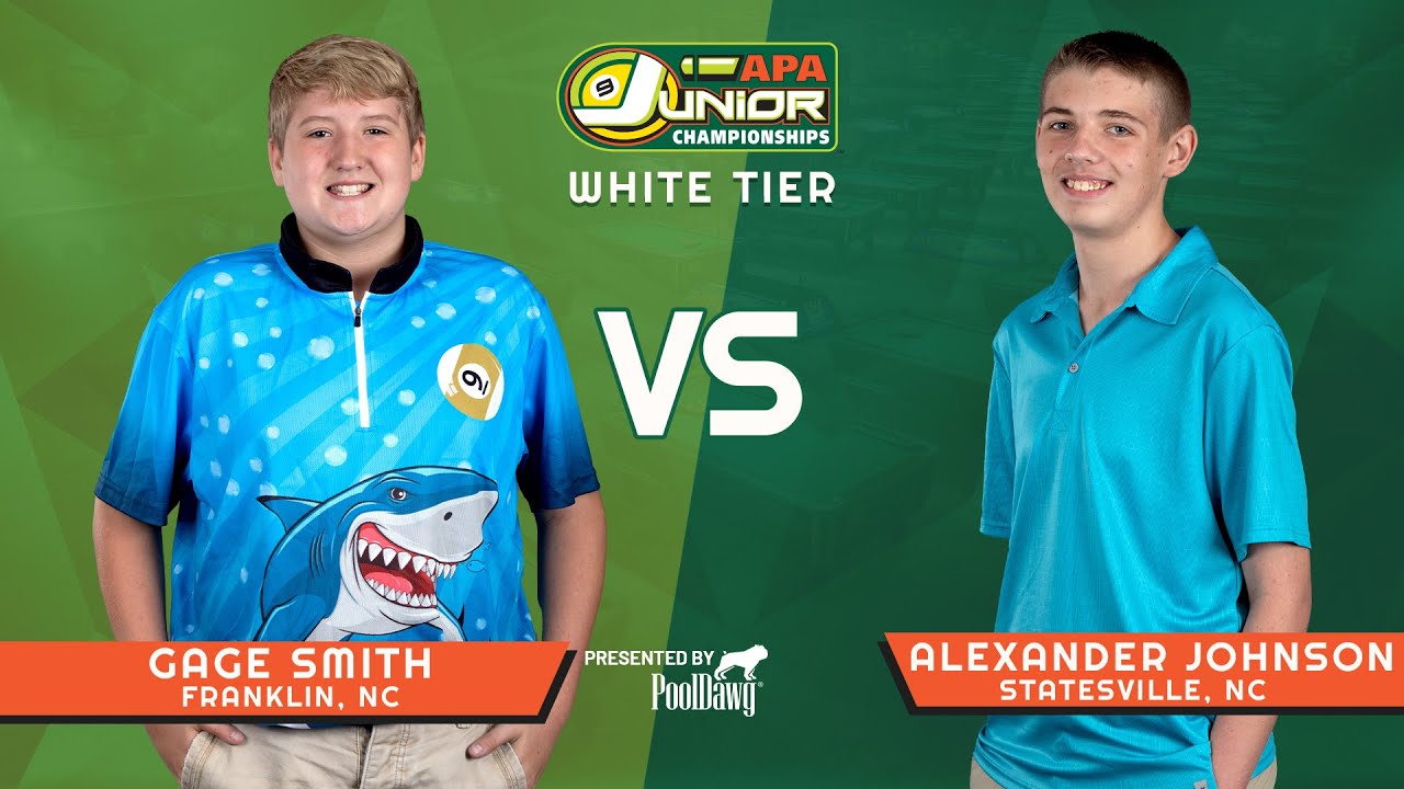 Gage Smith VS Alexander Johnson - 2022 APA Junior Championships White Tier Final