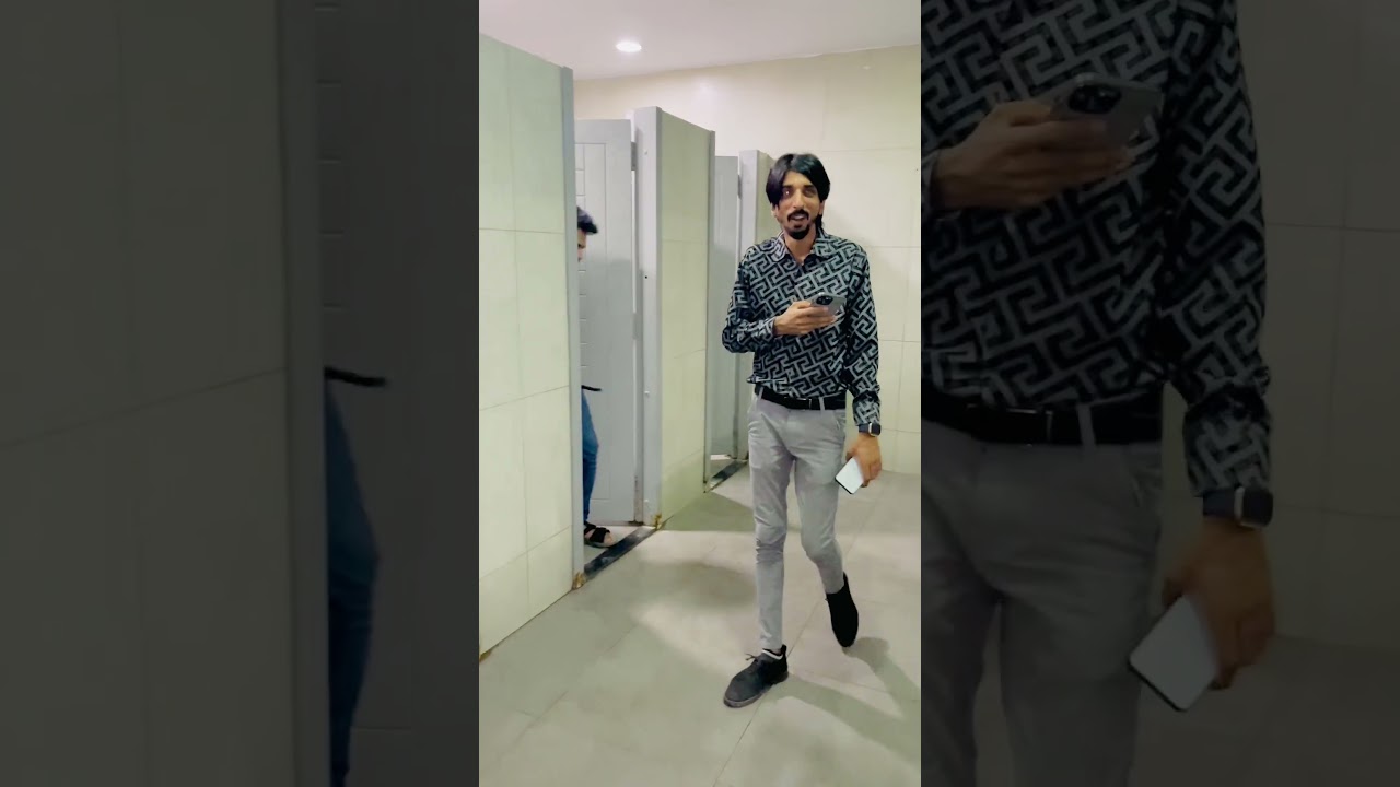 Washroom prank video 🤣 | #funny #nazimprank