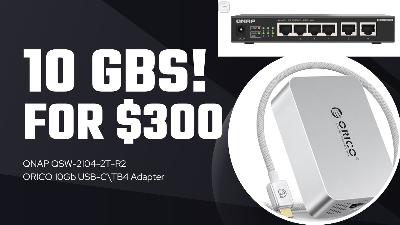 10Gb Networking on the cheap!  $300 will get you there now!