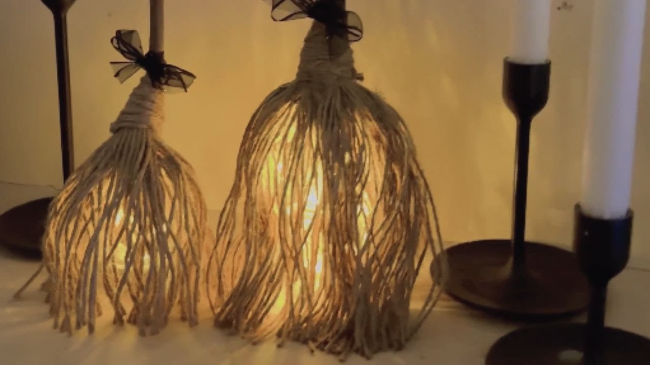 Halloween DIY: Create a Light-Up Magic Broom in 10 Minutes || WooGlobe