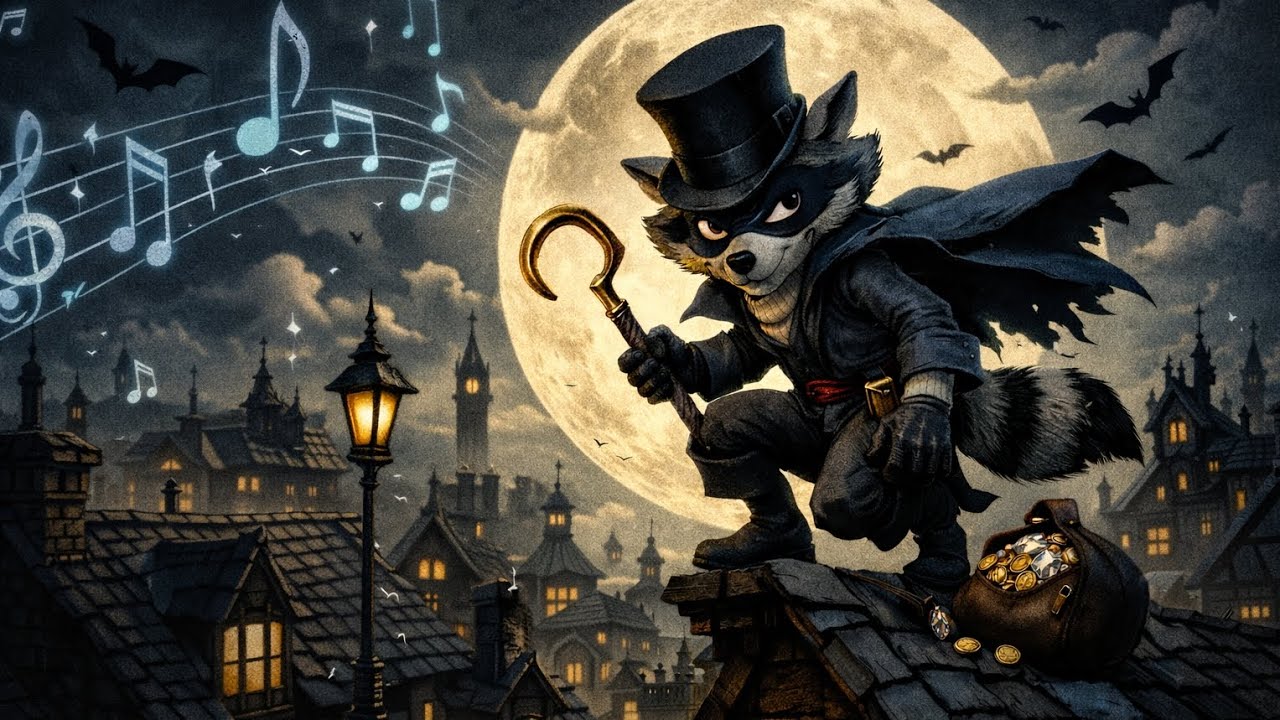 🎩 THIEF OF THE MOONLIGHT – 🎵 Lyrics Video