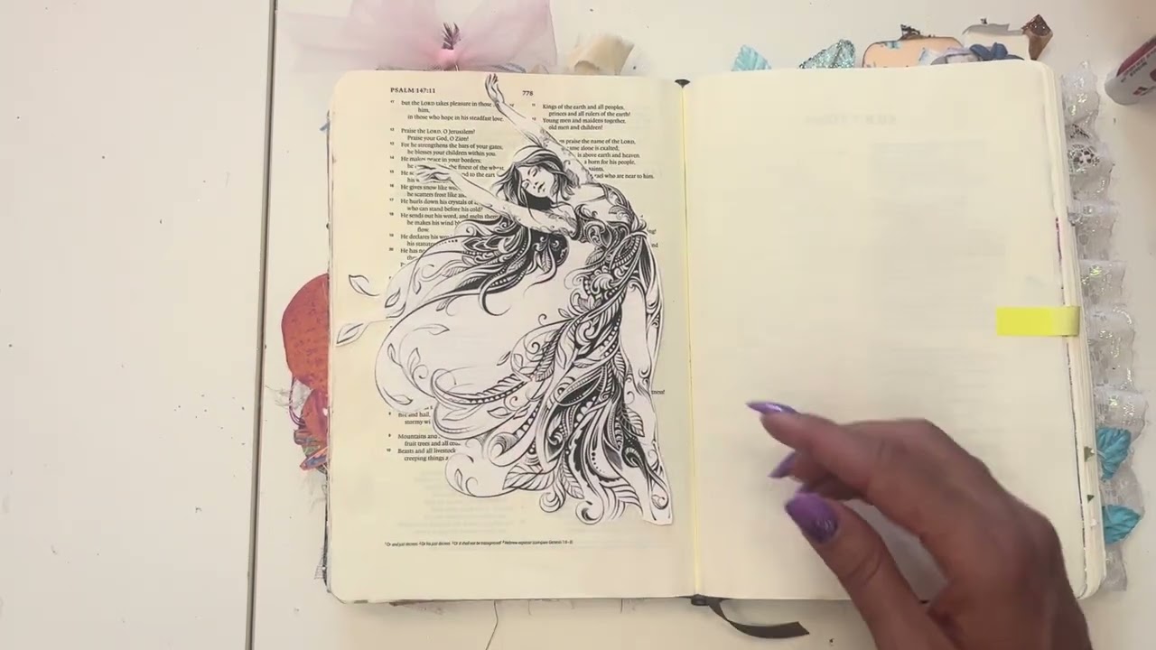 My Interleaved Bible Flip Through (from Lovely Lavender Wishes)
