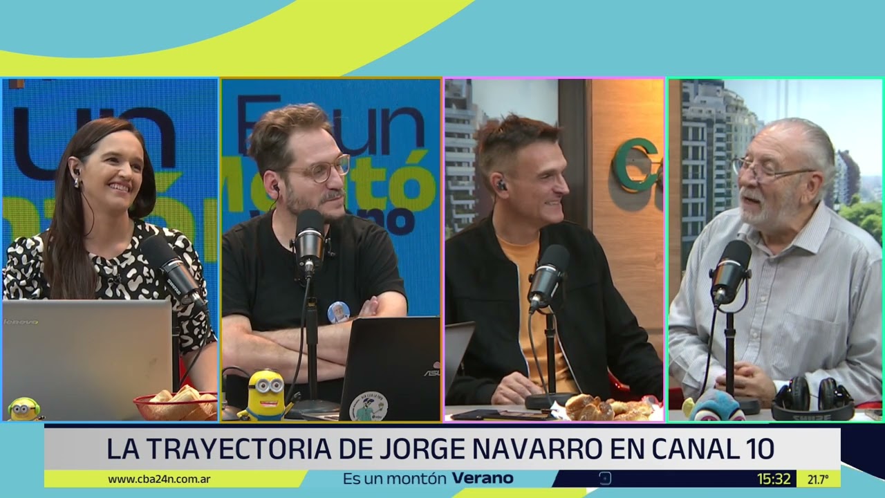 Jorge Navarro en Canal 10