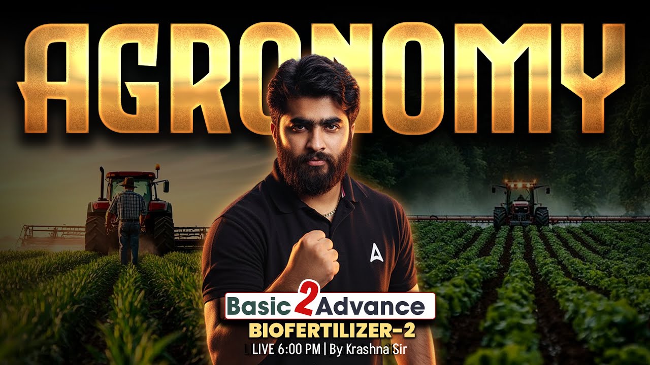 IBPS SO AFO 2026 Agronomy Foundation Class-8 | IBPS SO AFO Preparation | By Krashna Sir