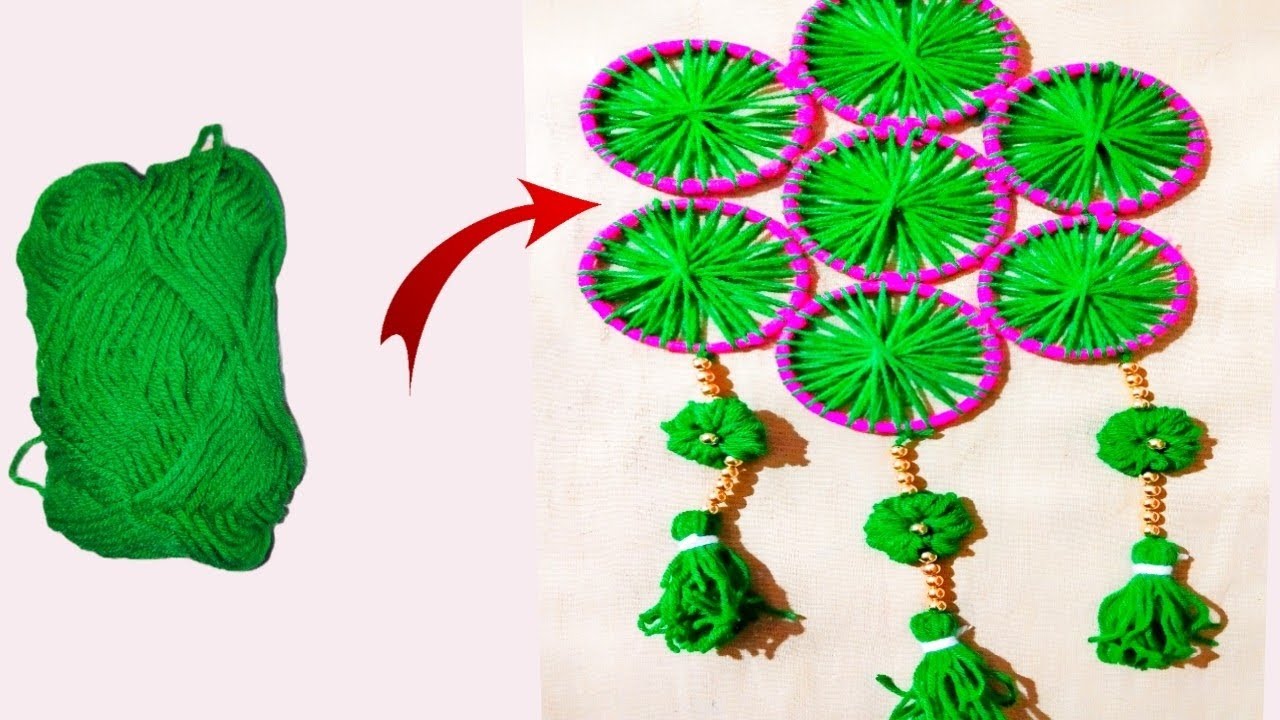 Latest Wool Design 2026। Wool Design। Lipsita Creation।Wool Decor।Woolen craft Easy & Beautiful 
