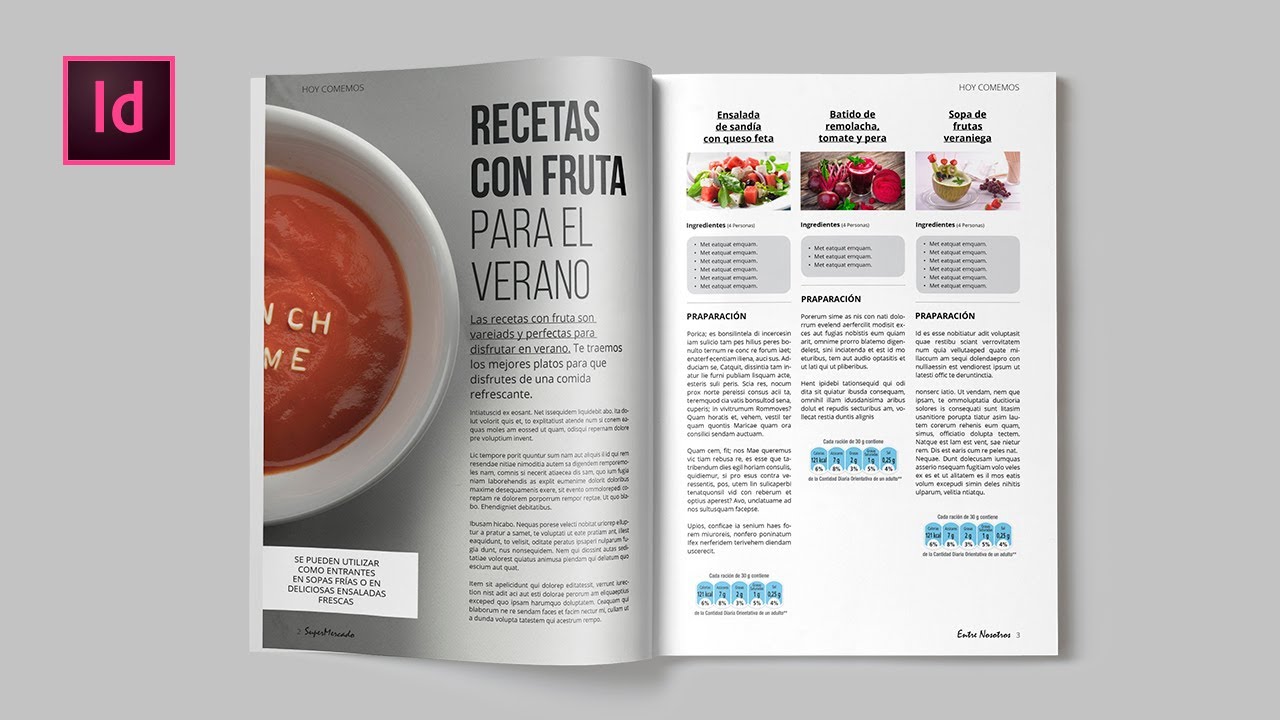 Cómo hacer una Doble Página en Adobe Indesign | Maquetar - Diagramar