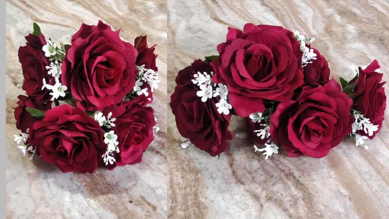 Nikah bracelet | Artificial floral bracelet |Bridal nikah bracelet