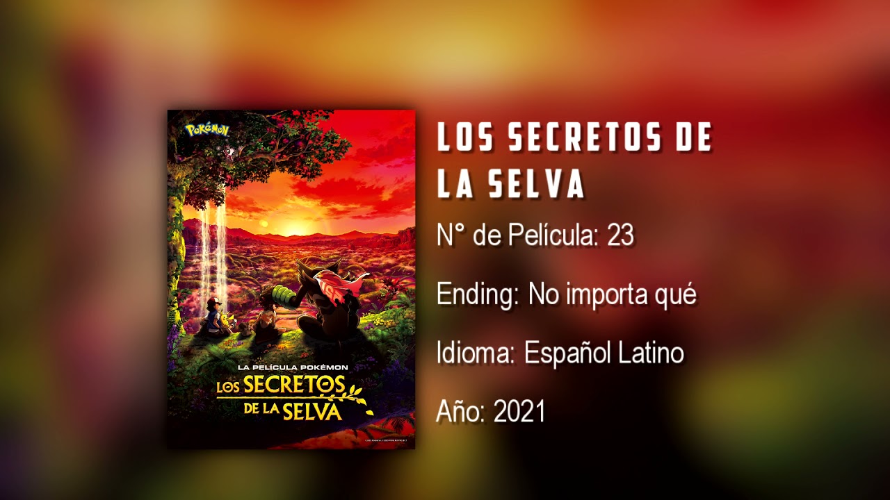 La película Pokémon: Los secretos de la selva | Ending | [Español Latino]