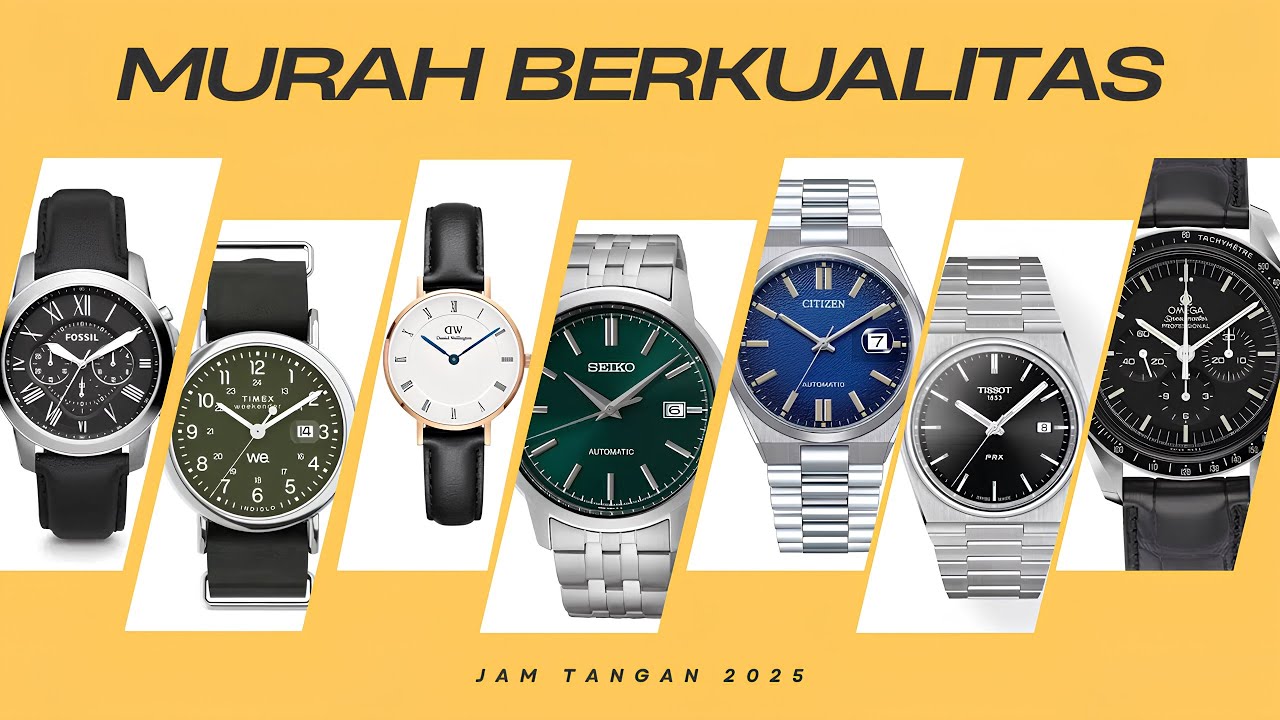 10 Rekomendasi! Jam Tangan Murah Berkualitas | Jam Tangan 2025