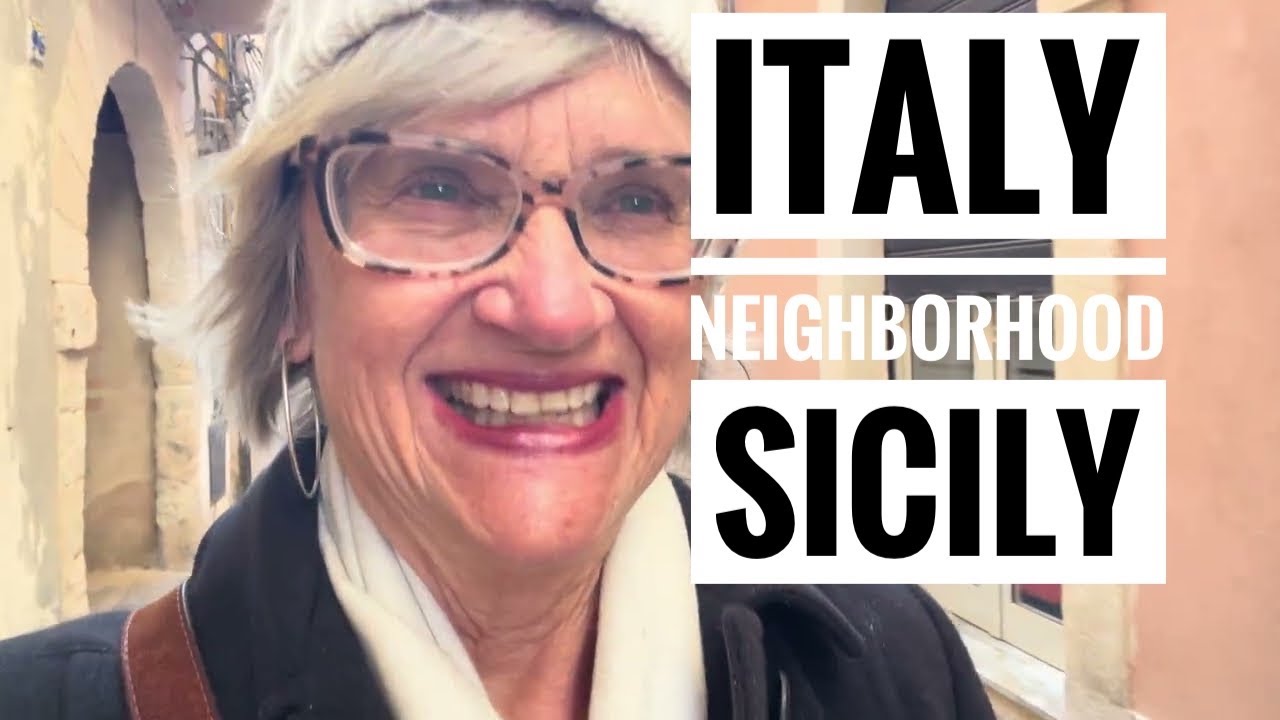 Sicily Italy Siracusa: Ortigia Neighborhood