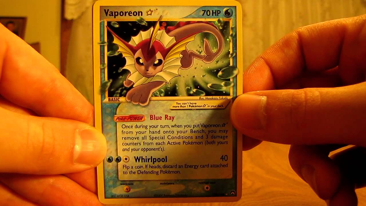 PrimetimePokemon's Top 5 Gold Star Pokemon Card List