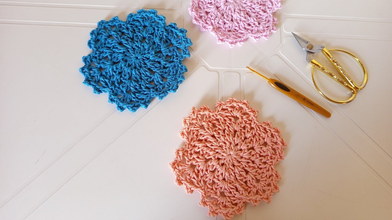 Porta copo FLOR 🌸/ fácil e econômica 
