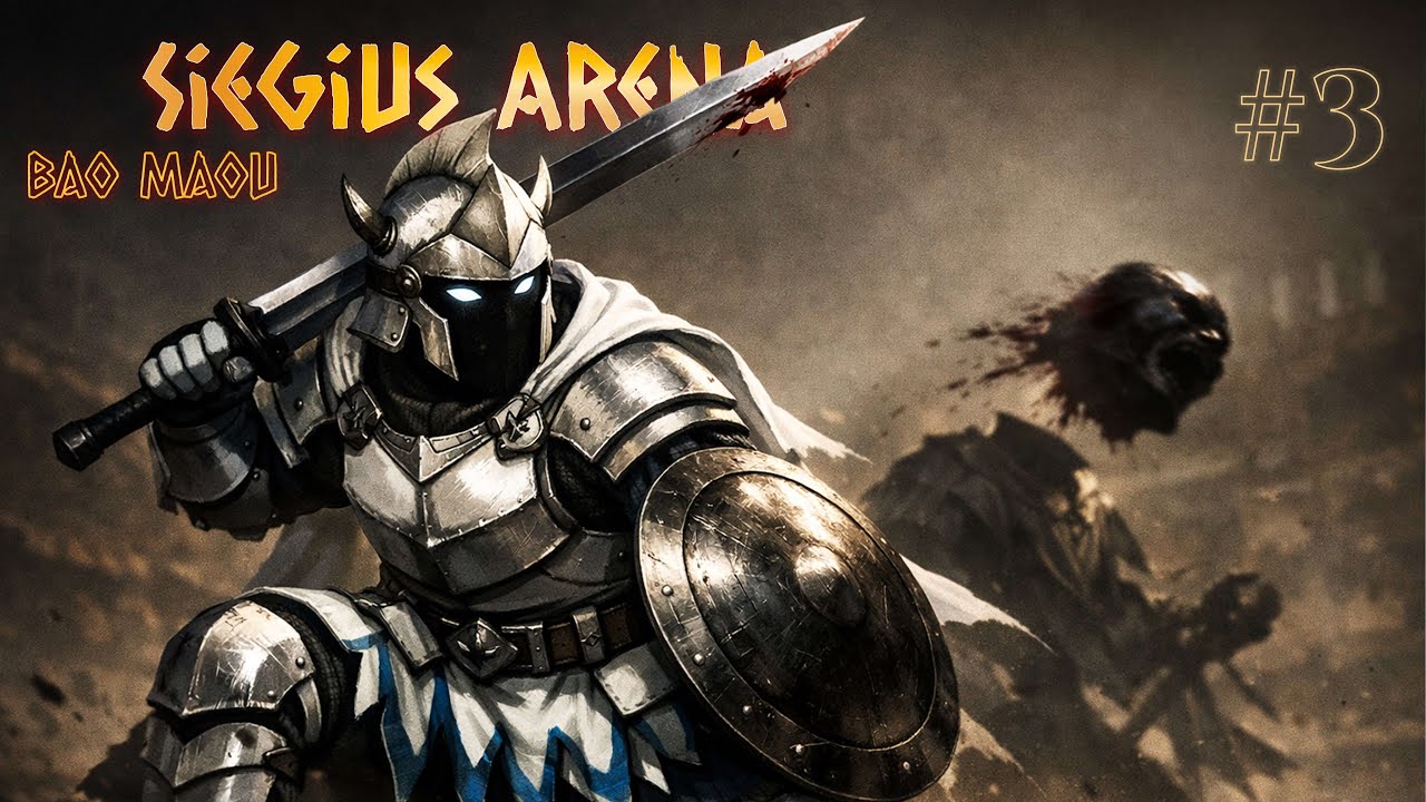 SIEGIUS ARENA #3: Ngươi có thấy HÌNH HÀI mình... dưới lưỡi đao của ta?