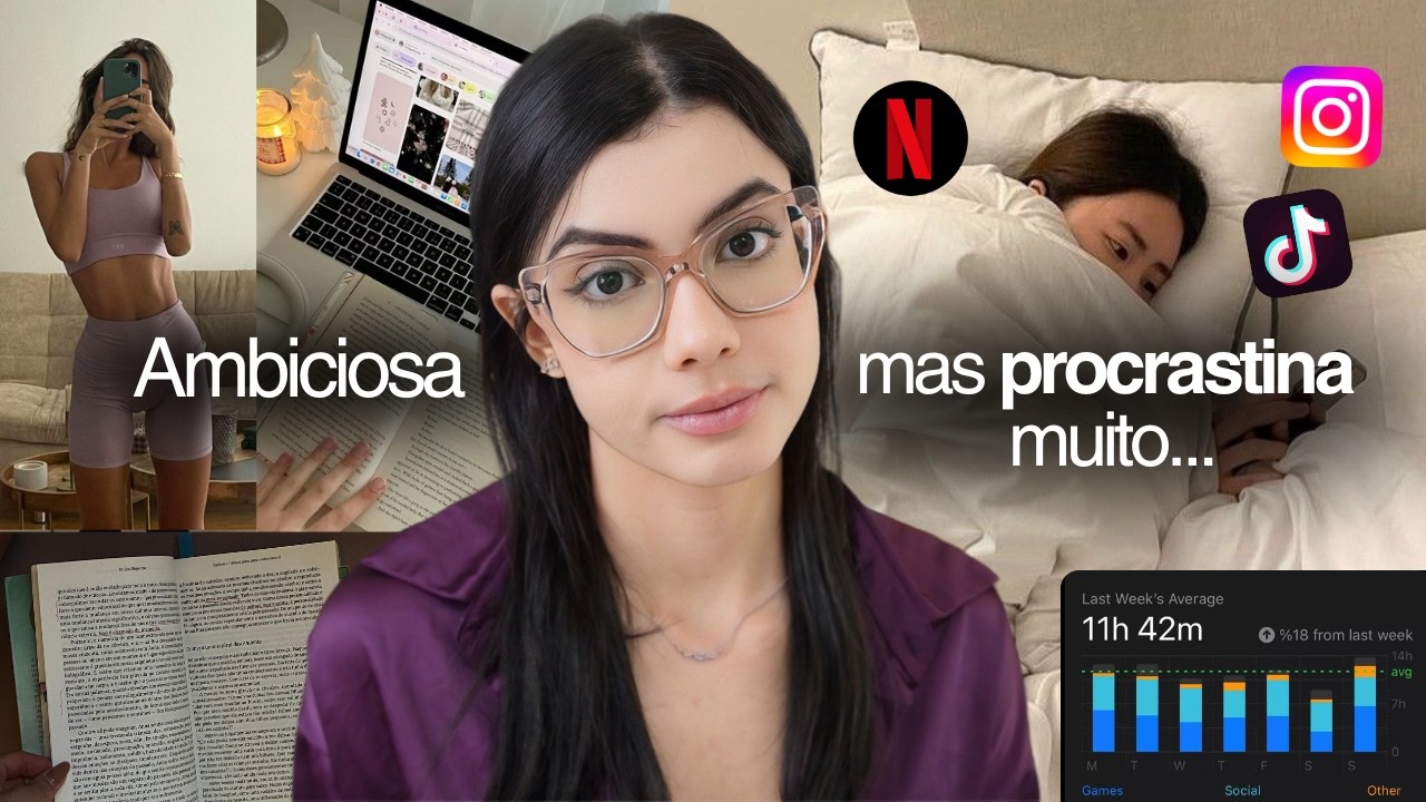 Se você é ambiciosa, mas vive PROCRASTINANDO, assista este vídeo…