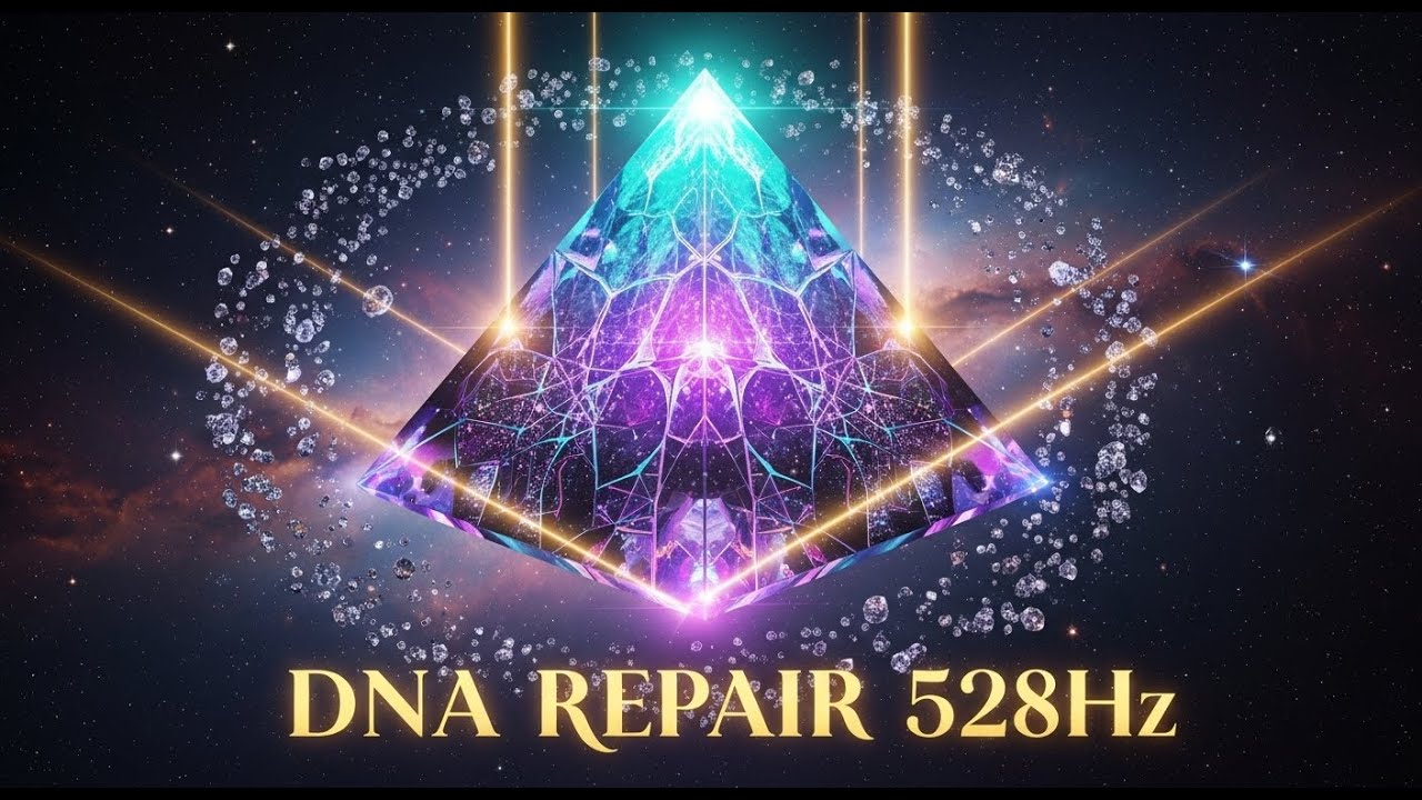 528Hz Miracle Frequency Healing Music | Meditation for DNA Repair, Stress Relief, Sleep & Balance