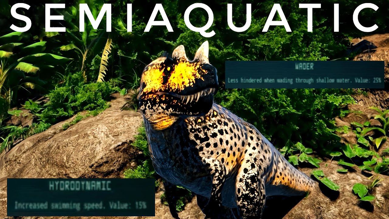 Life as a CERATO with a FULL Aquatic Build in The Isle Evrima