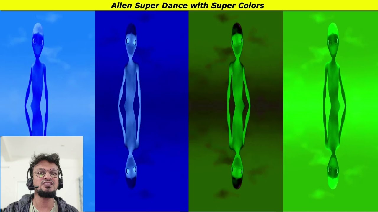 Dame tu cosita Blue and Green Colors with Super 10 Speed to Slow mash up  Challenge #15
