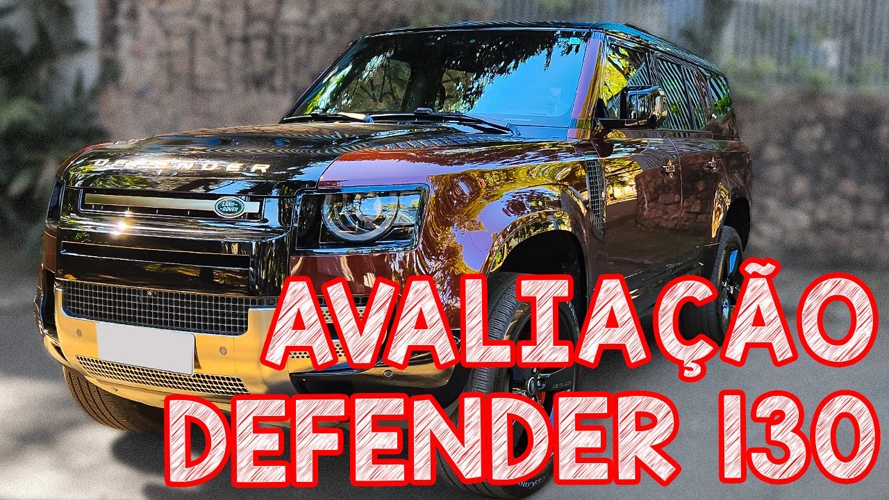 Avaliação Land Rover Defender 130 DIESEL HÍBRIDO - O MELHOR SUV DO MUNDO SE VC FOR MILIONÁRIO