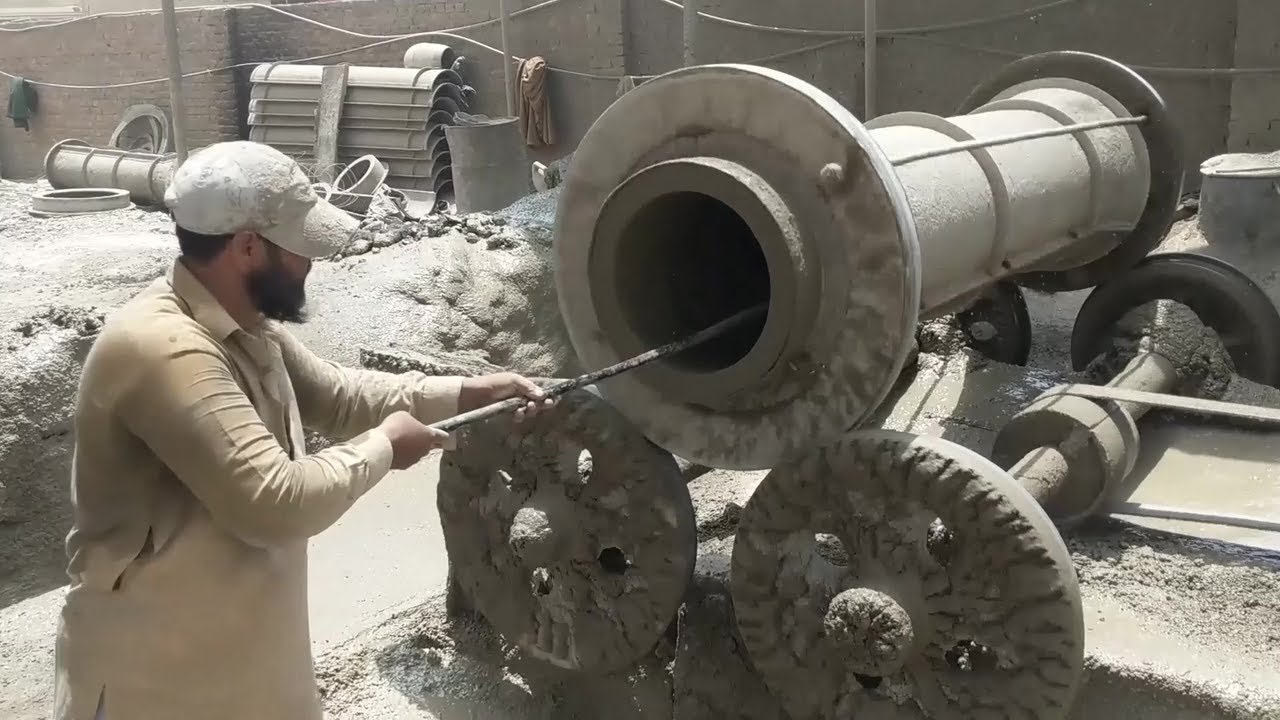 PHC Pile making process step by step - PHC Pile Factory