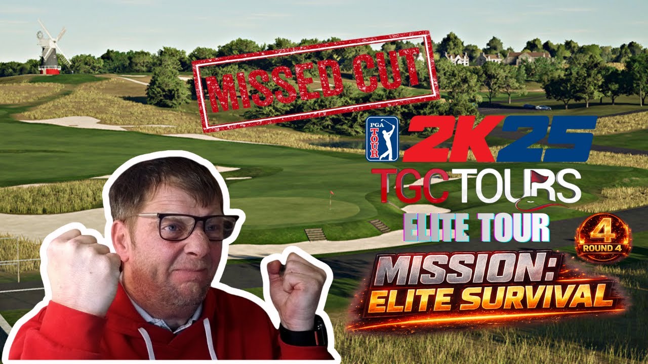 TGC Elite Round 4 at NGLA | Missed the Cut Again?! | PGA Tour 2K25