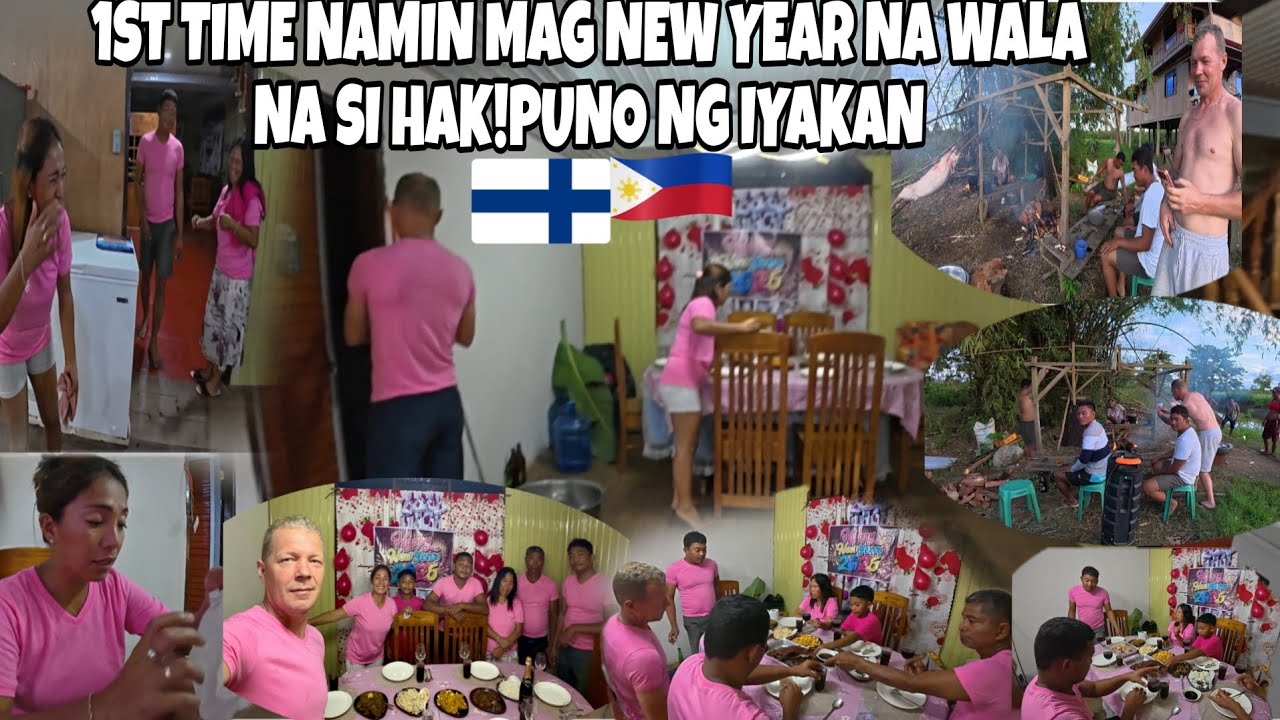 ANG AMING NEW YEAR NA PUNO NG IYAKAN😭1ST TIME NAMIN MAG NEW YEAR NA WALA NA SI HAK💔PINAY COUPLE IN🇫🇮