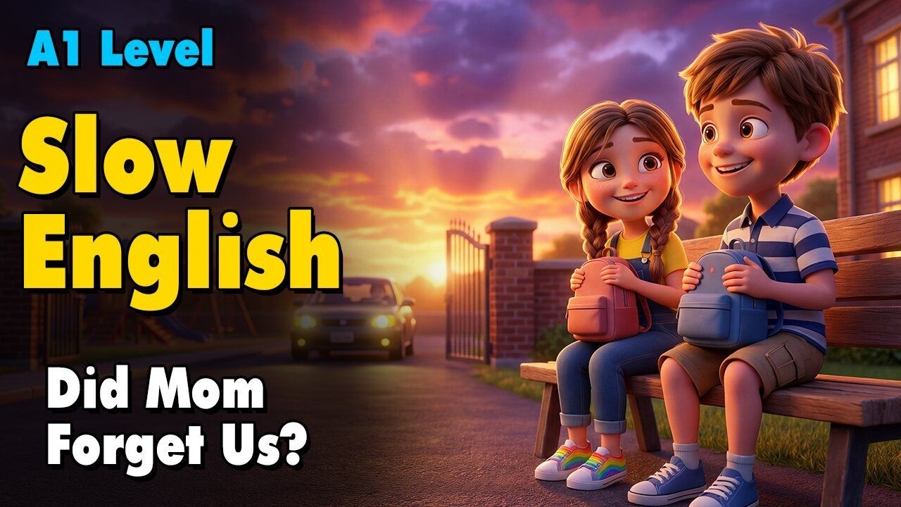 She Was Late… But She Kept Her Promise | Slow English Listening for Beginners (A1 Level)