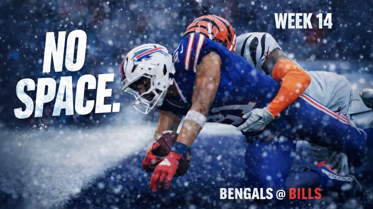 Snow Game Showdown! Bengals vs Bills ❄️ | Madden 26 WR Career Week 14