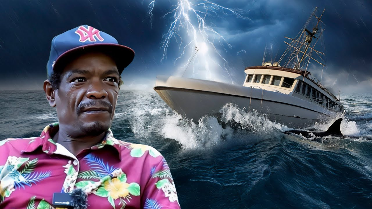 Naufragio de Viaje En Yola Casi Todos Se Lo Comieron Los Tiburónes en el Mar