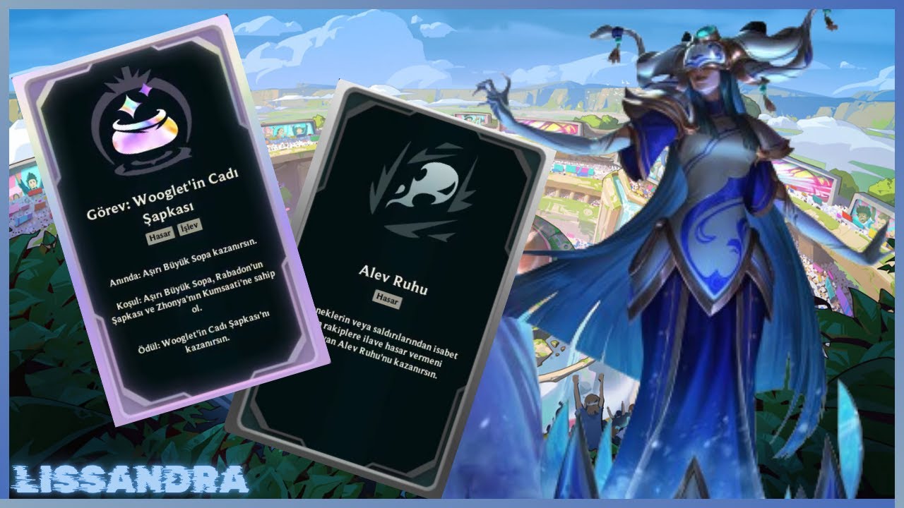 1200 AP TEK ATAN LİSSANDRA ┃ S14 LOL ARENA