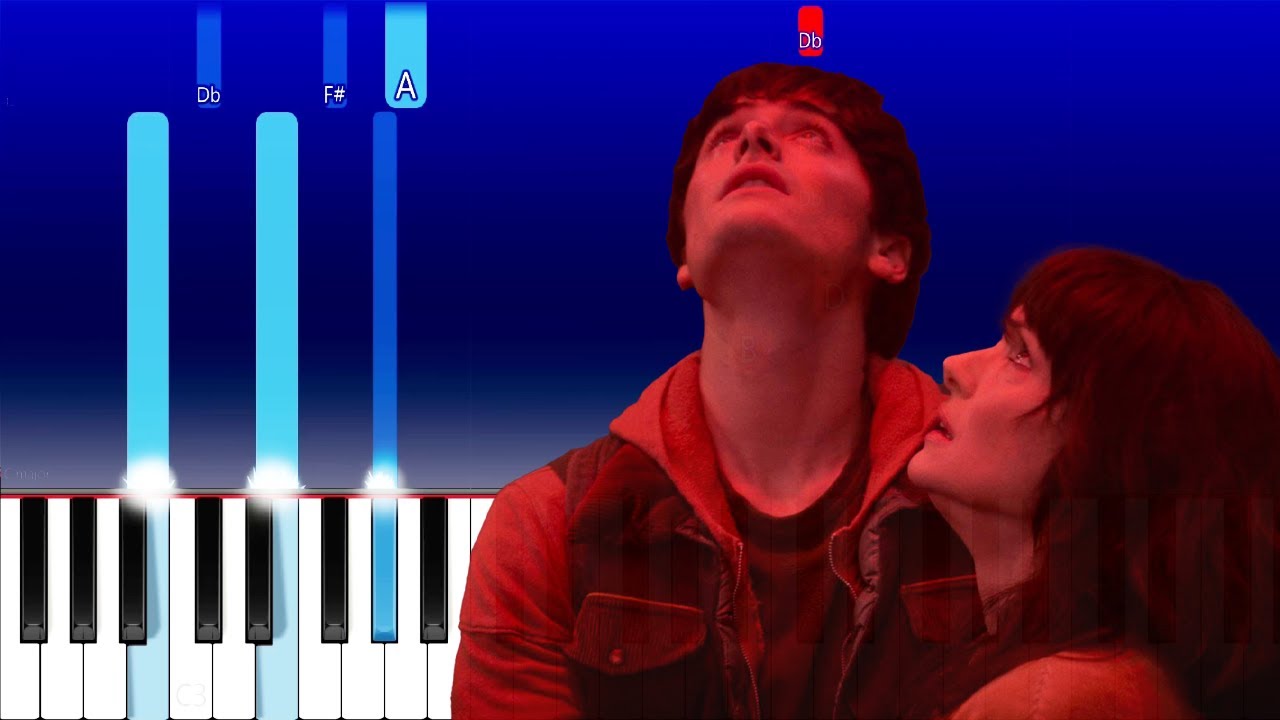 Stranger Things 5 Finale - Ending Scene - Soundtrack (Kids)/(Adults)(Piano Tutorial)