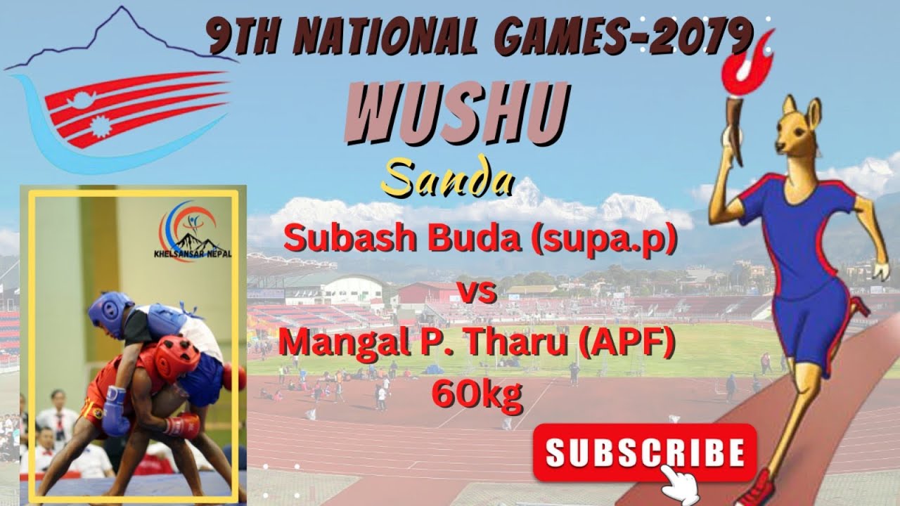 9th National Games #WUSHU#Sanda Mangal Vs Subash