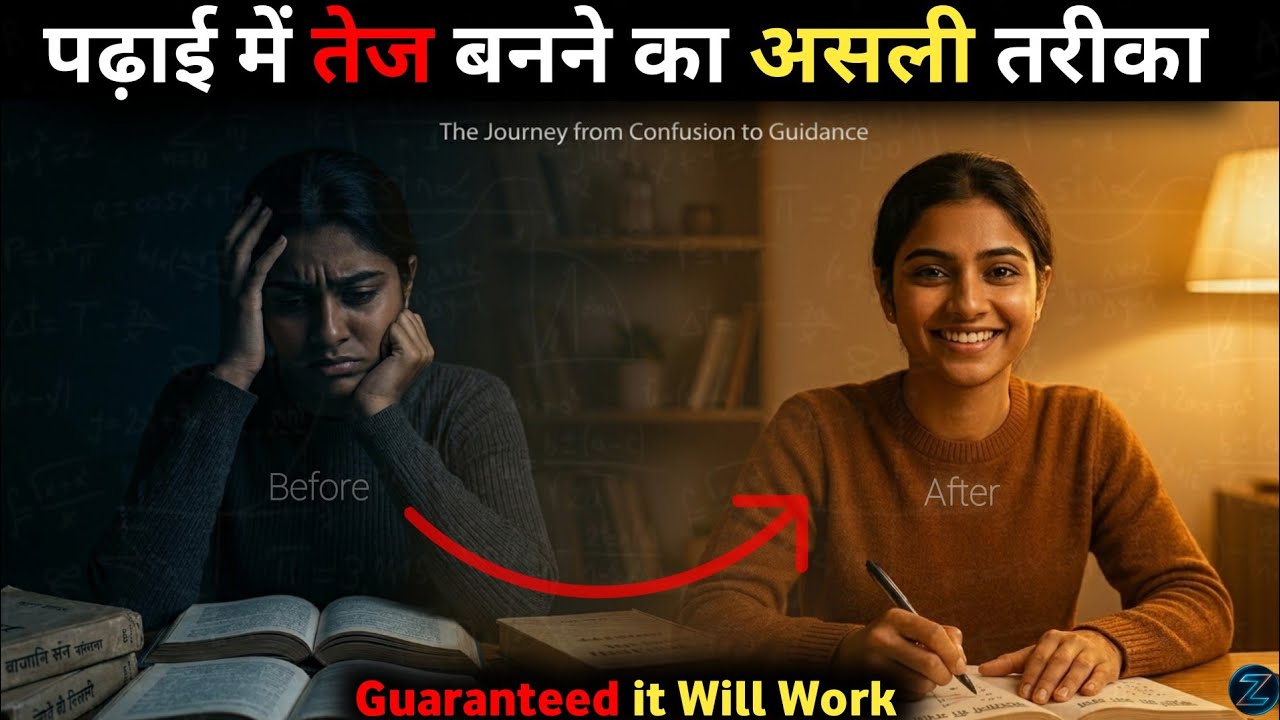 How to Become intelligent in Studies | पढ़ाई में तेज़ बनने का सबसे आसान तरीका |