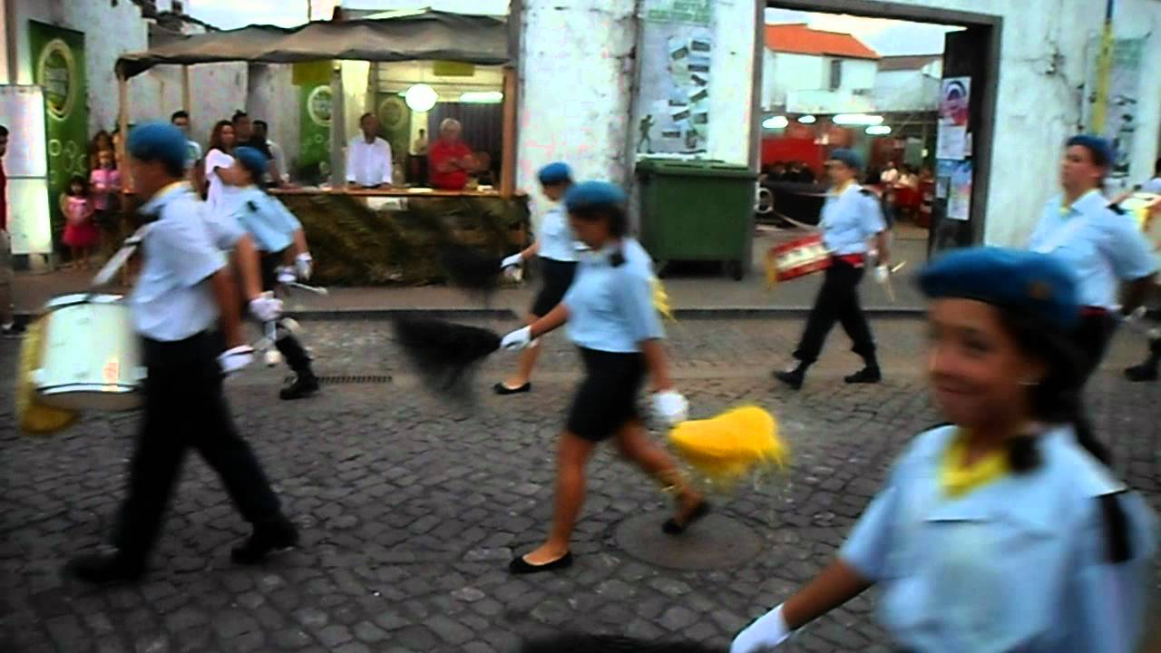 festas de santa maria madalena-pico desfile da charanga dos bombeiros das velas-s.jorge