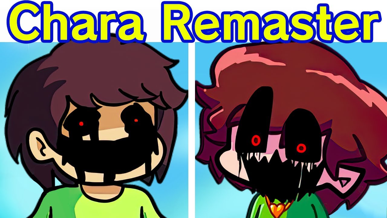 Friday Night Funkin' Vs Chara Remastered | Megalo Strike Back & Again (FNF Mod/BF Undertale)