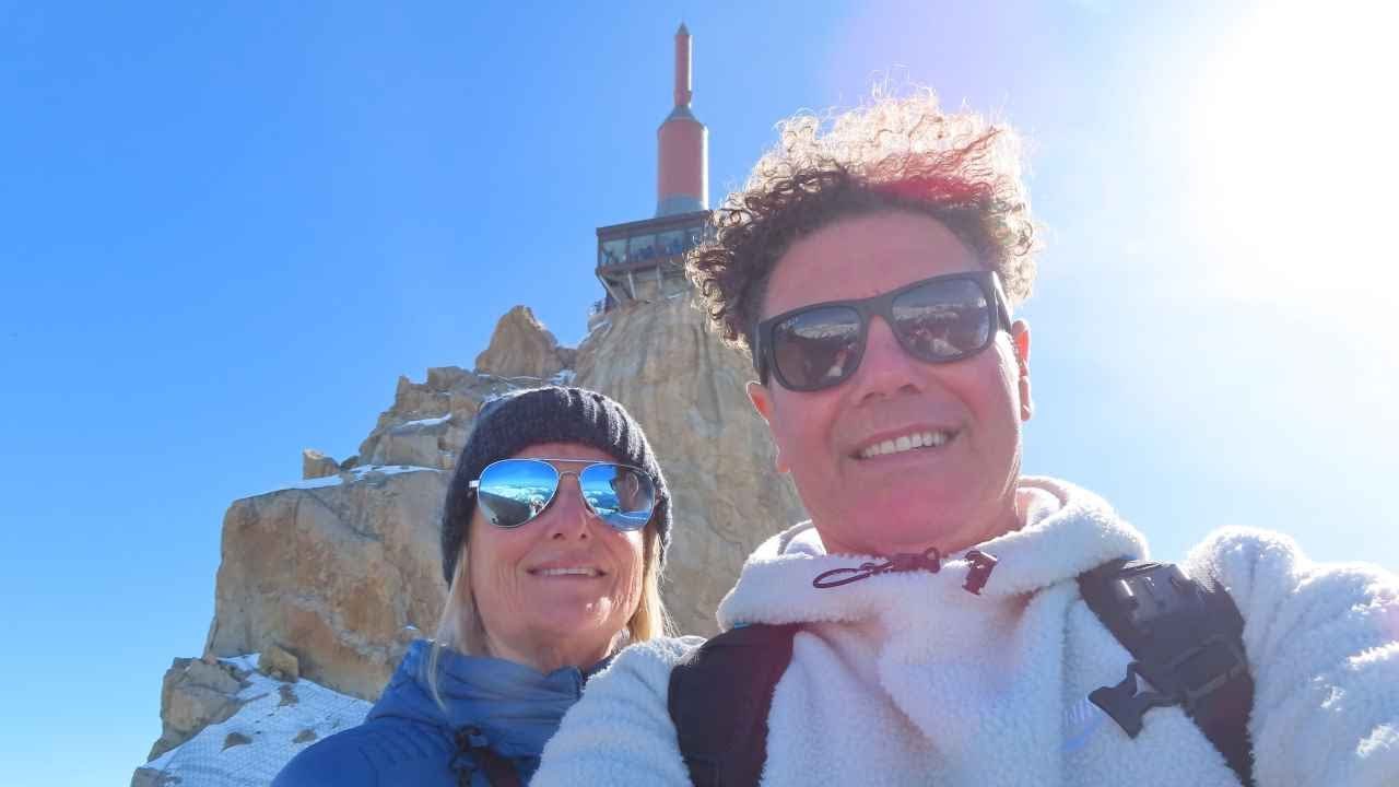 Aiguille du Midi Chamonix Mont Blanc February 2023