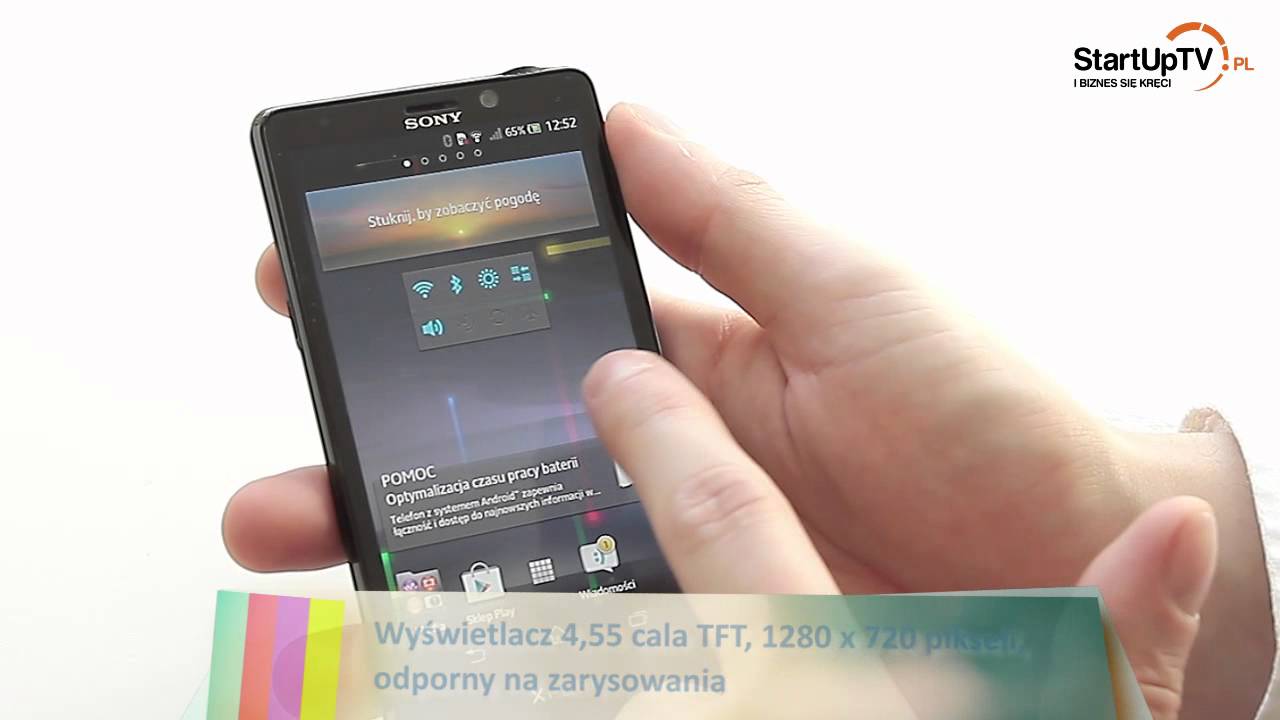 Sony Xperia T - test recenzja smartfona Android