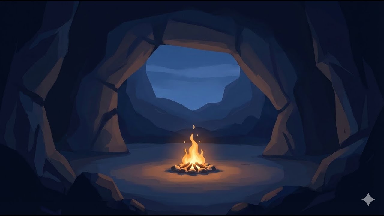 Fire: A Long Quiet Beginning | Sleep Story (2 hours)